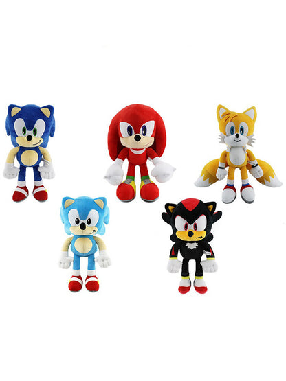 The Hedgehog Sonic Plush Toys Knuckles Shadow Tails Sonic Stuffed Doll Kids Gift