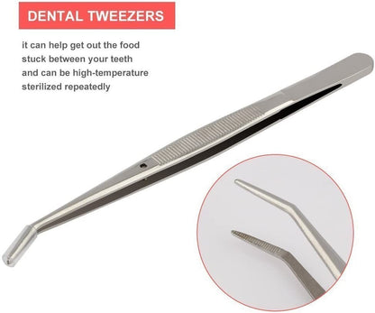 Stainless Dental 6pcs Tools Set Kit Dentist Teeth Clean Hygiene Mirror Oral Care