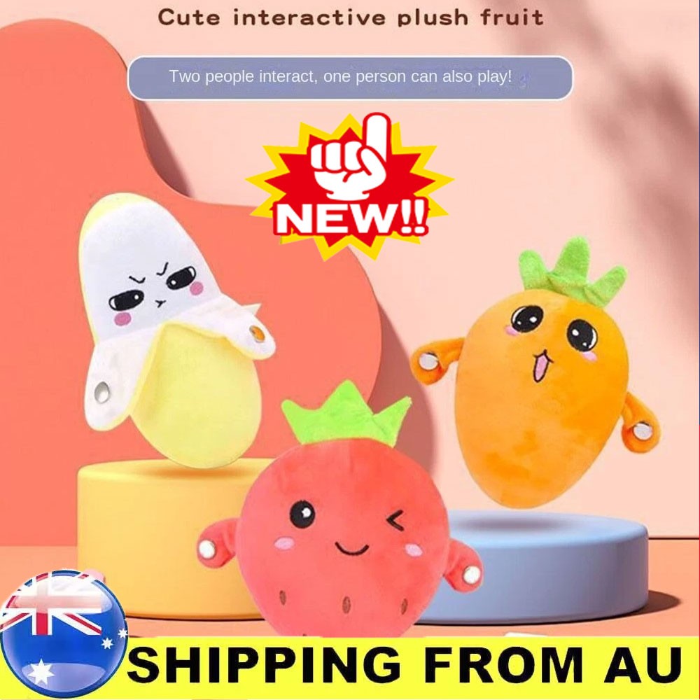 2026 Interactive Musical Toy Fruit Sensing Beat Piano Ragdoll Musical Doll Gifts
