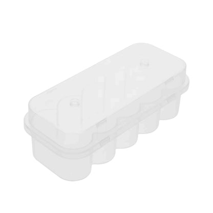 10-Slot Vial Storage Case Stackable Freezer Tube Box  Diabetic Supplies
