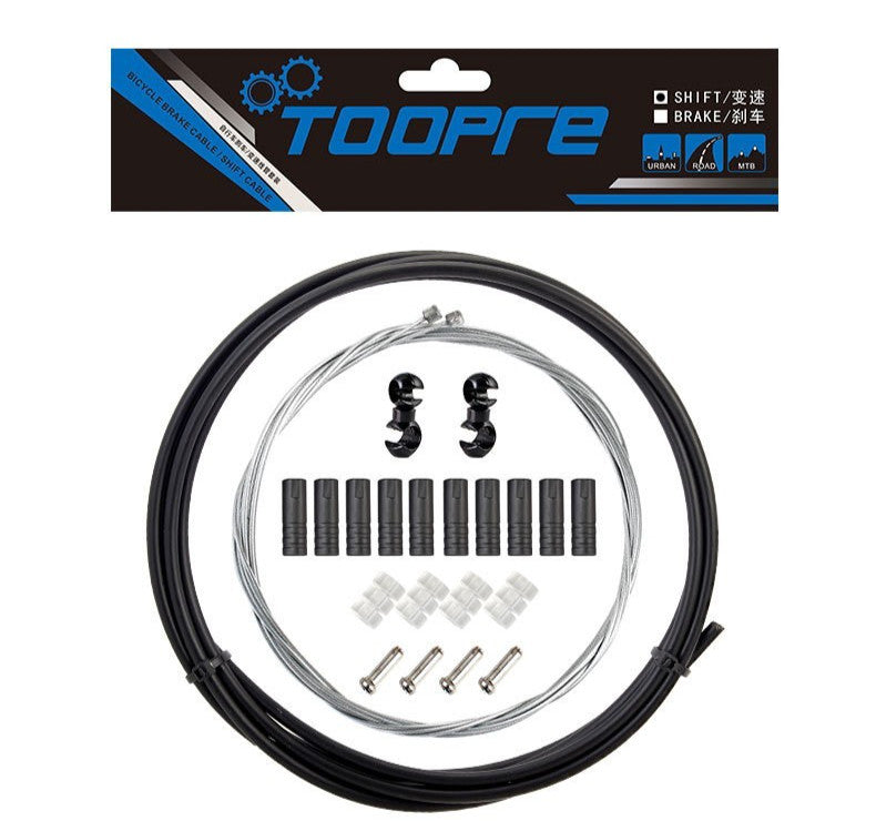 Universal Road MTB Shift & Brake Cable Housing Kit Outdoor Front Rear Wire Gear
