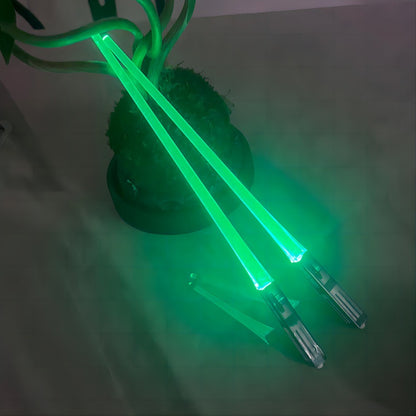 Lightsaber Chopsticks Light Up - LED Glowing Light Saber Star Wars Chop Sticks