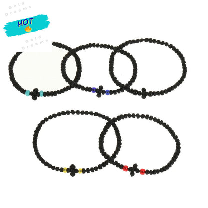 Adjustable Greek Orthodox Wristchain Christian Prayer Bracelet Handwoven Unisex