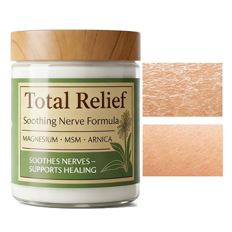 Total Relief Magnesium Cream Nerve Relief Magnesium FastAbsorbing Soothing Cream
