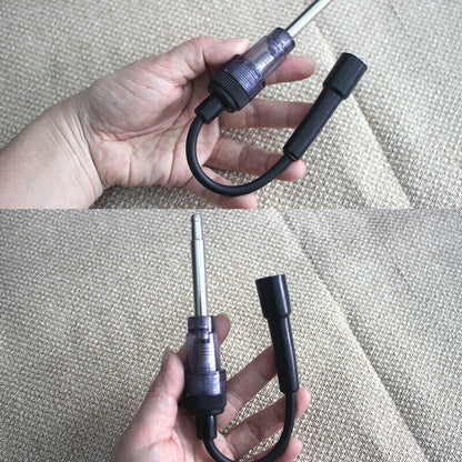 Spark Plug Tester In Line Ignition System Detector Coil Test Tools Engine AU