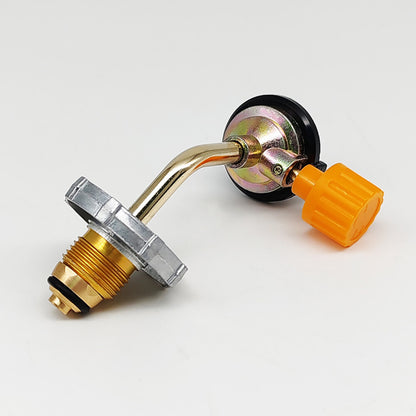 4PCS Butane Gas Refill Adapter Cylinder Tank Coupler Valve Outdoor Camping BBQ
