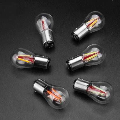 21/5W 1156 BA15S P21W Reverse Lamp Signal Light 4 Filament Car LED COB Bulb