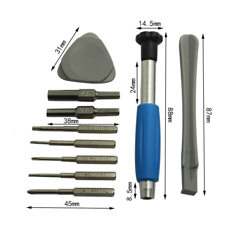 Screwdriver Set Repair Tool Kit Compatible with Nintendo Switch NES N64 Joy-con Wii Triwing
