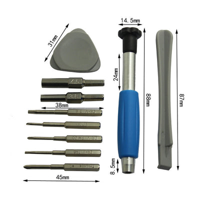 Screwdriver Set Repair Tool Kit Compatible with Nintendo Switch NES N64 Joy-con Wii Triwing