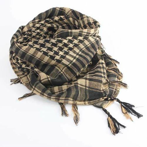 Army Military Tactical Unisex Arab Shemagh KeffIyeh Shawl tuch Scarf Check Wrap