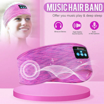 Sleep Headphones Bluetooth Wireless Sleeping Headband With Detachable Speaker