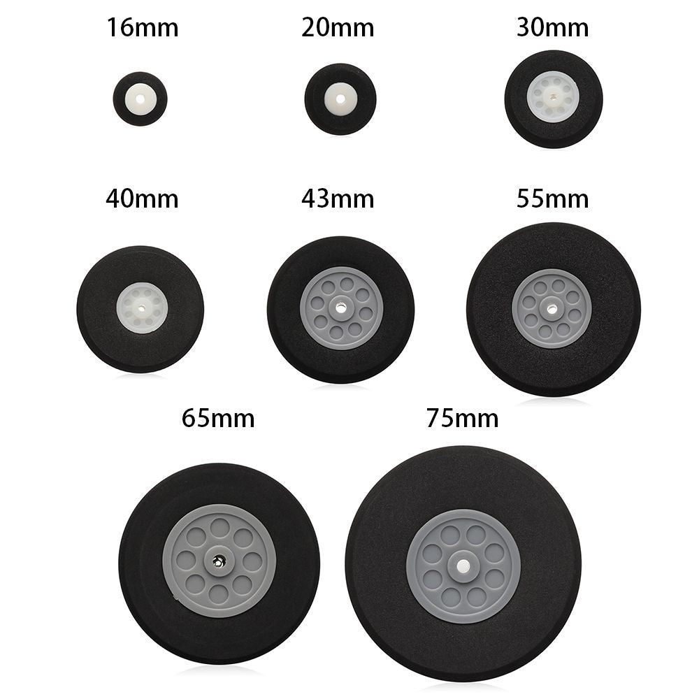 1" - 3"Inch RC Airplane Replacement Plane Toy Parts Wheel Hub Tail Wheels