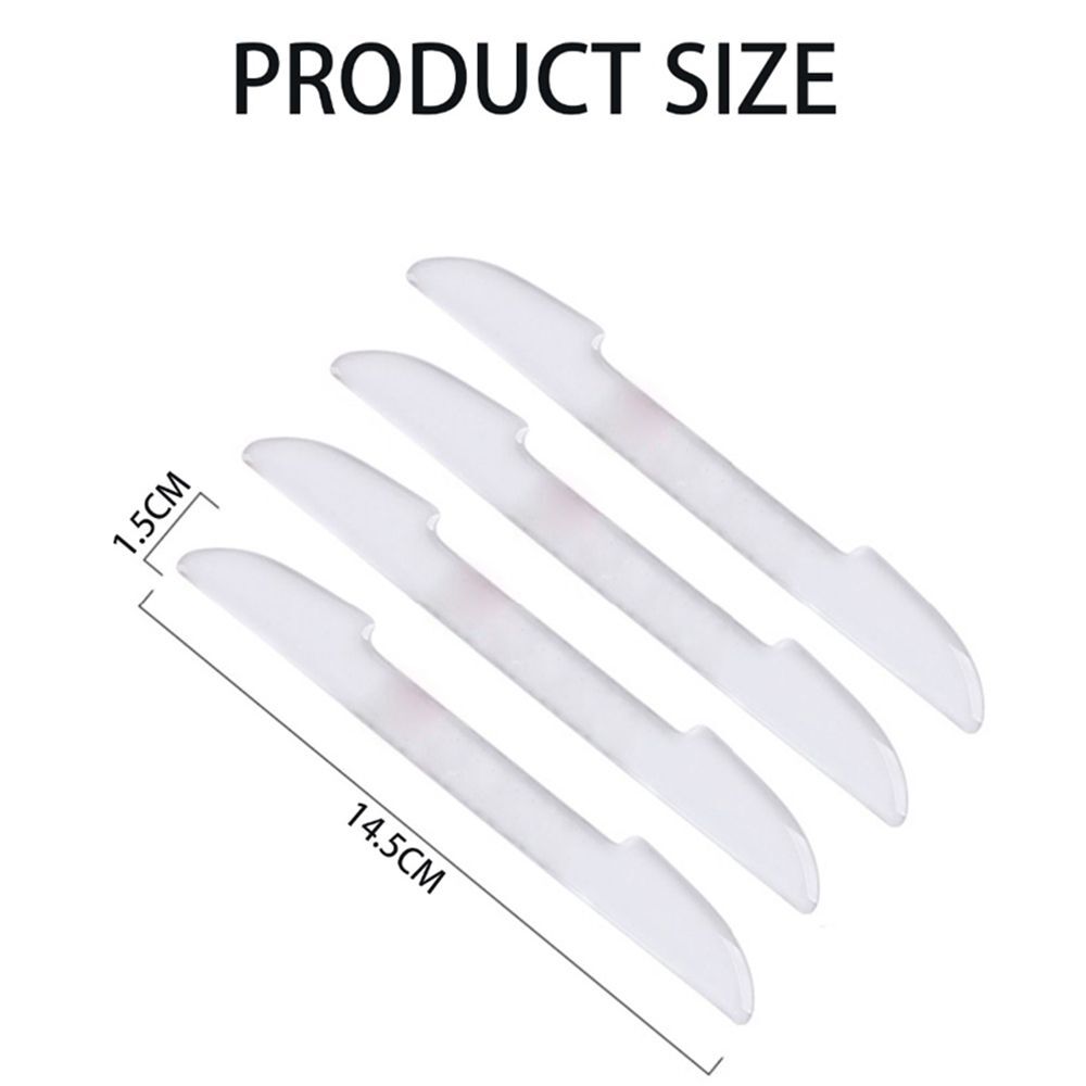 Car Door Edge Anti-collision Protector Bar Stickers Silicone Car Side Protection
