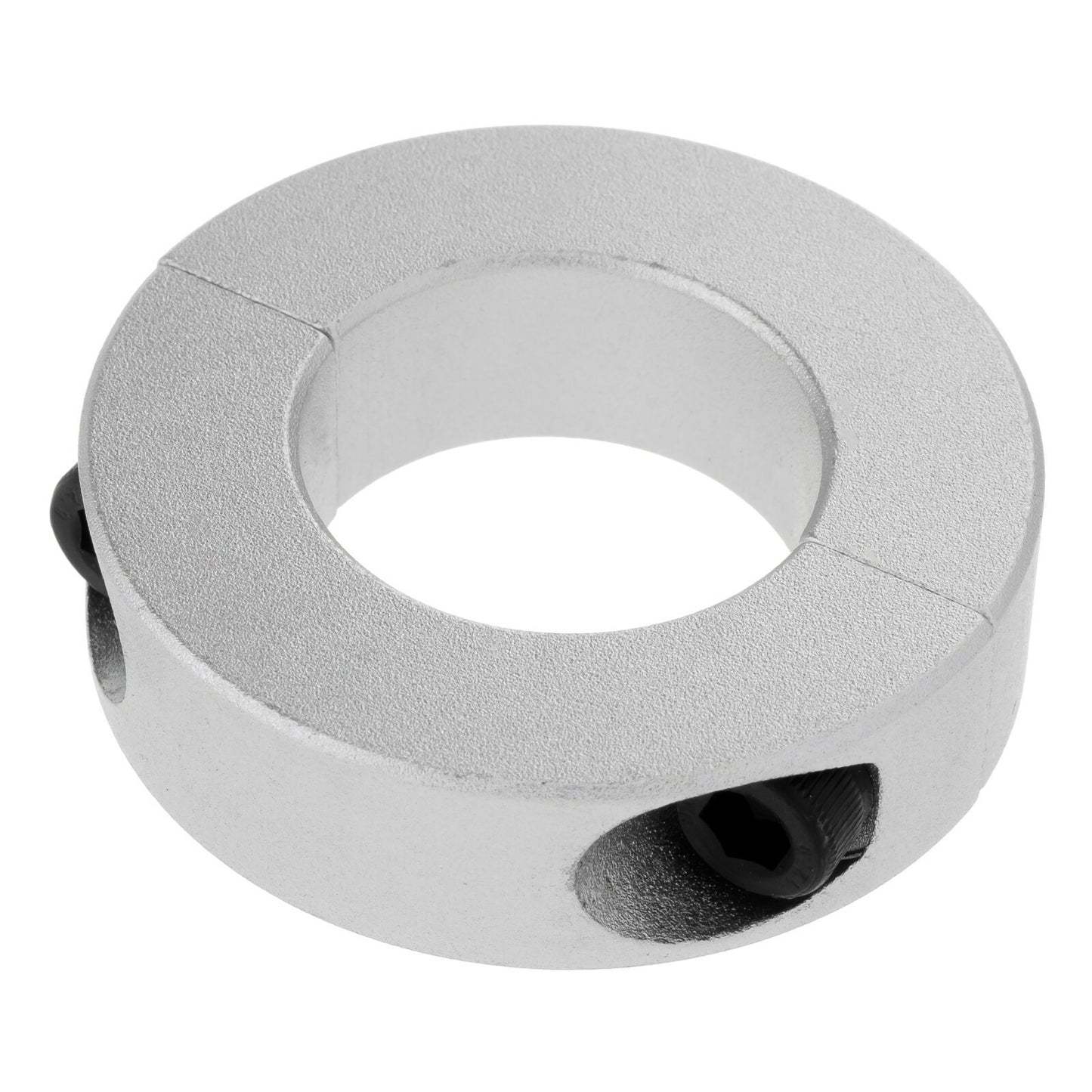 Aluminium Clamp 30mm x 55mm Diameter Split Collar Lock Limit Ring Fixing Shaft