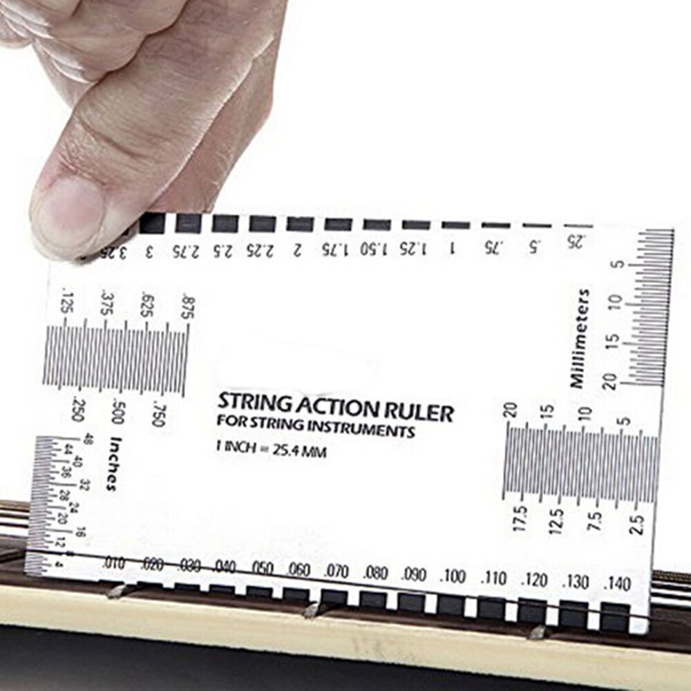 Tool Guitar Measuring Luthier Caliper Height Measurement String Gauge Ruler