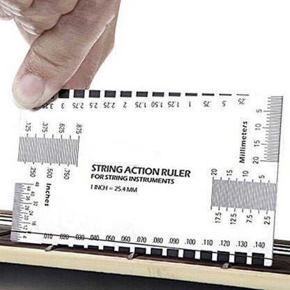 Tool Guitar Measuring Luthier Caliper Height Measurement String Gauge Ruler