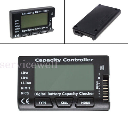 RC CellMeter 7 Digital Battery Capacity Checker Tester For LiPo LiFe Li-ion NiMH