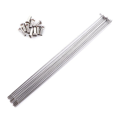 10 x 14G Bicycle Spokes With Nipples Mountain Road Bike High Strength Spokes