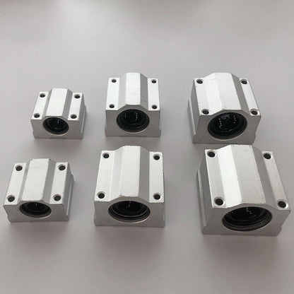CNC Router Slide Bushing Block Guild Rail Shaft  3D Printer Shafts Rod Parts