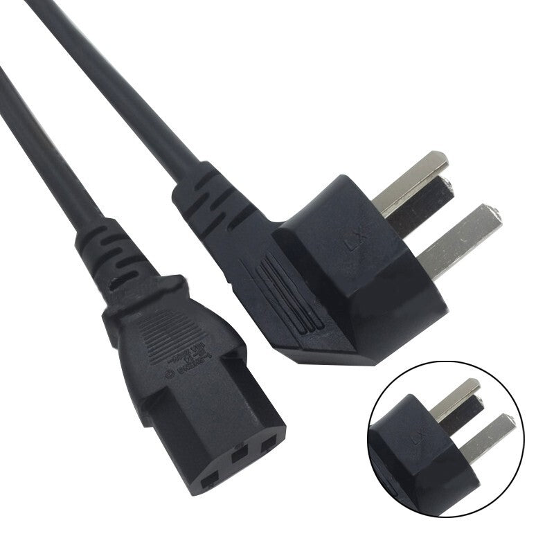 Power Cord Lead Cable 3 PIN AU 250V 10A For PC Computer TV Monitor Printer LCD
