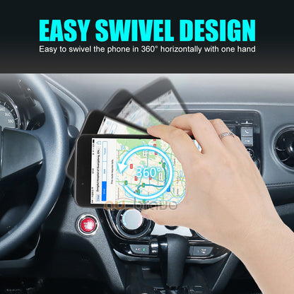 Universal Car Mount Air Vent Magnetic Phone Holder for All iPhone Android Phones