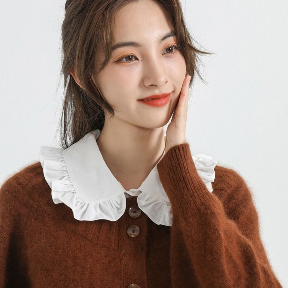 Detachable Blouse False Collar Lapel Shirt Fake Collar Clothes Accessories