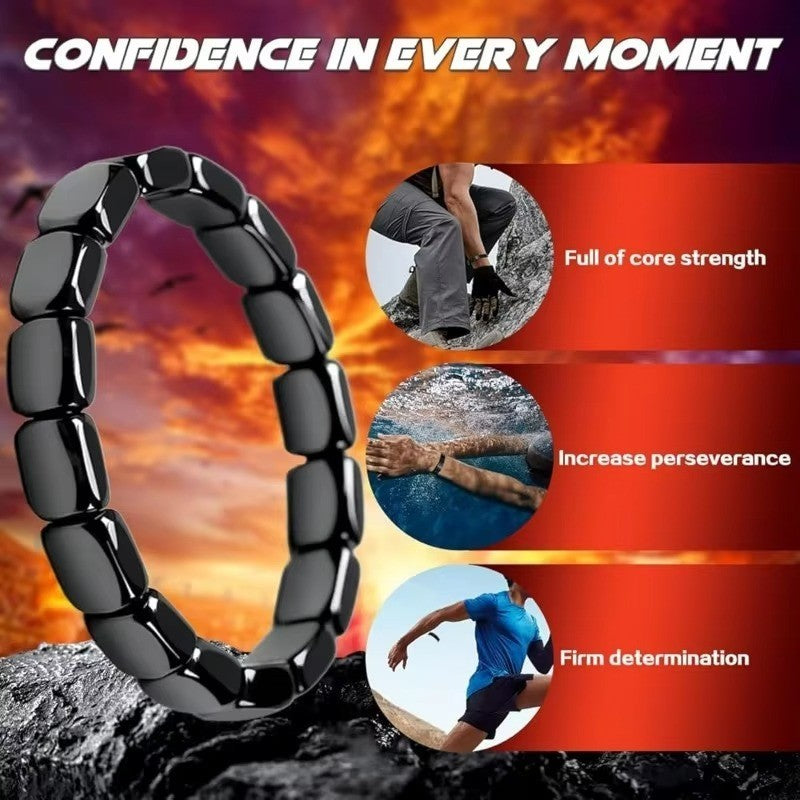 2 PCS Hemys Hematite Bracelet for Men, 2025 New Hemios bracelet
