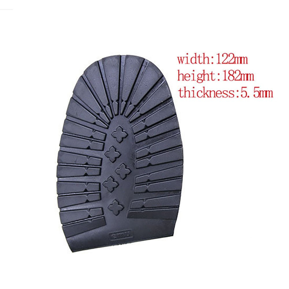 1 Pair Self-Adhesive Rubber Shoe Pieces Non-Slip Repair Materials