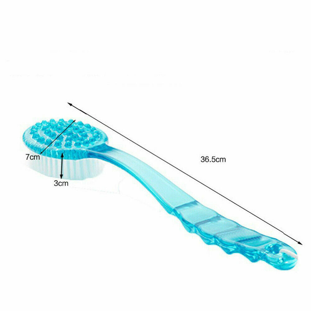Body Brush For Back Scrubbing Long Handle Bath Shower Exfoliating Brush Massager