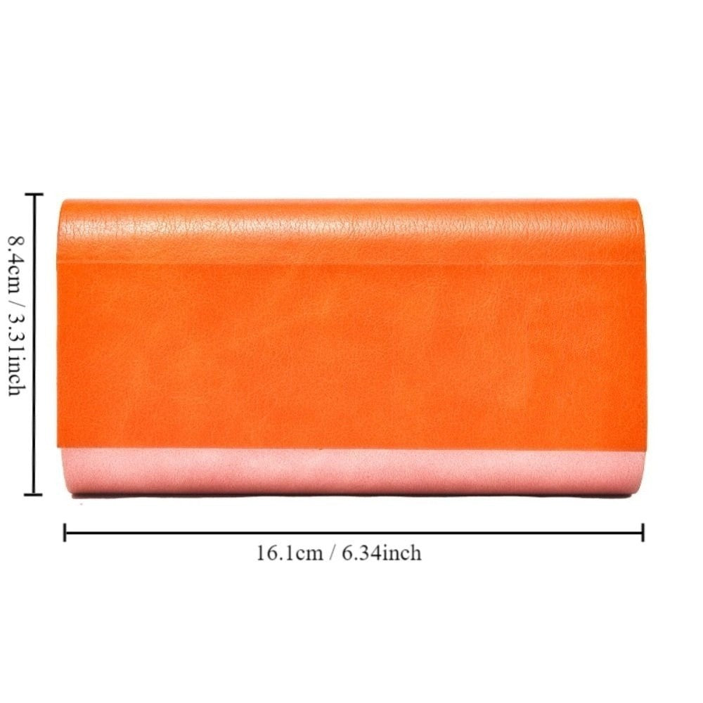 Large Capacity Double Eyeglasses Case PU Leather Glasses Case  Men
