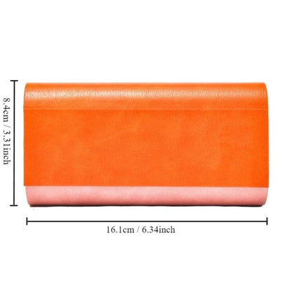 Large Capacity Double Eyeglasses Case PU Leather Glasses Case  Men