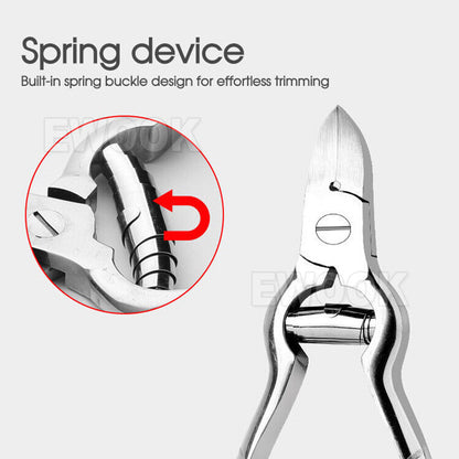 Professional Large Toe Nail Clippers Heavy Duty Nail Cutter For Thick Nails AU