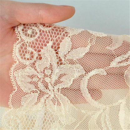 Sexy Women Lace Floral Stretch Strapless Bandeau Bra Boob Tube Crop Top Vest
