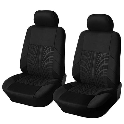 Universal Auto Car Seat Covers Full Set Anti Slip Seat Cover Protector Black AU