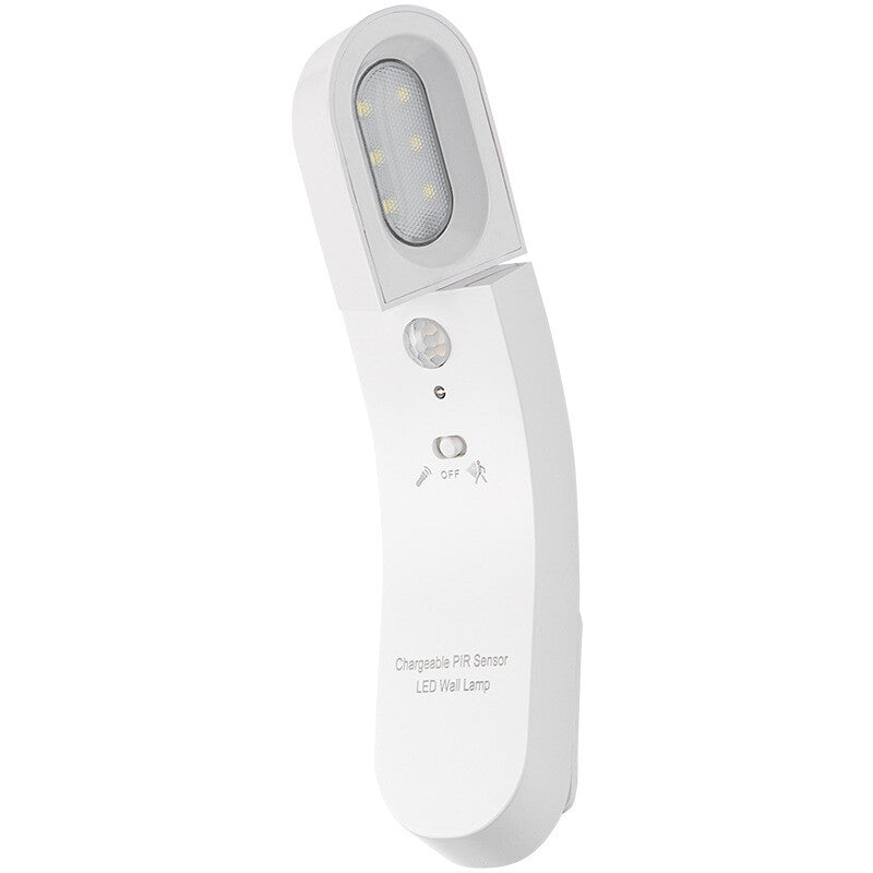 Motion Sensor PIR Light Cordless USB Rechargeable LED Night Light Closet Stair
