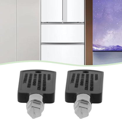 SING F LTD 2Pcs Mini Fridge Key Lock Freezer Door Key Replacement Pentagonal ...