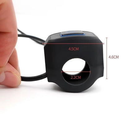 1Pcs Headlight Horn Control Motorcycle Handlebar Switch Control Switch