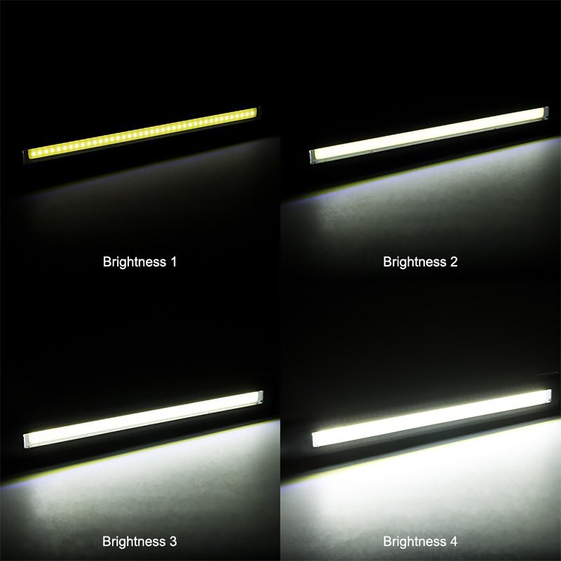LED COB Work Light Mechanic Flashlight Lamp Rechargeable Torch w/ Magnetic Base