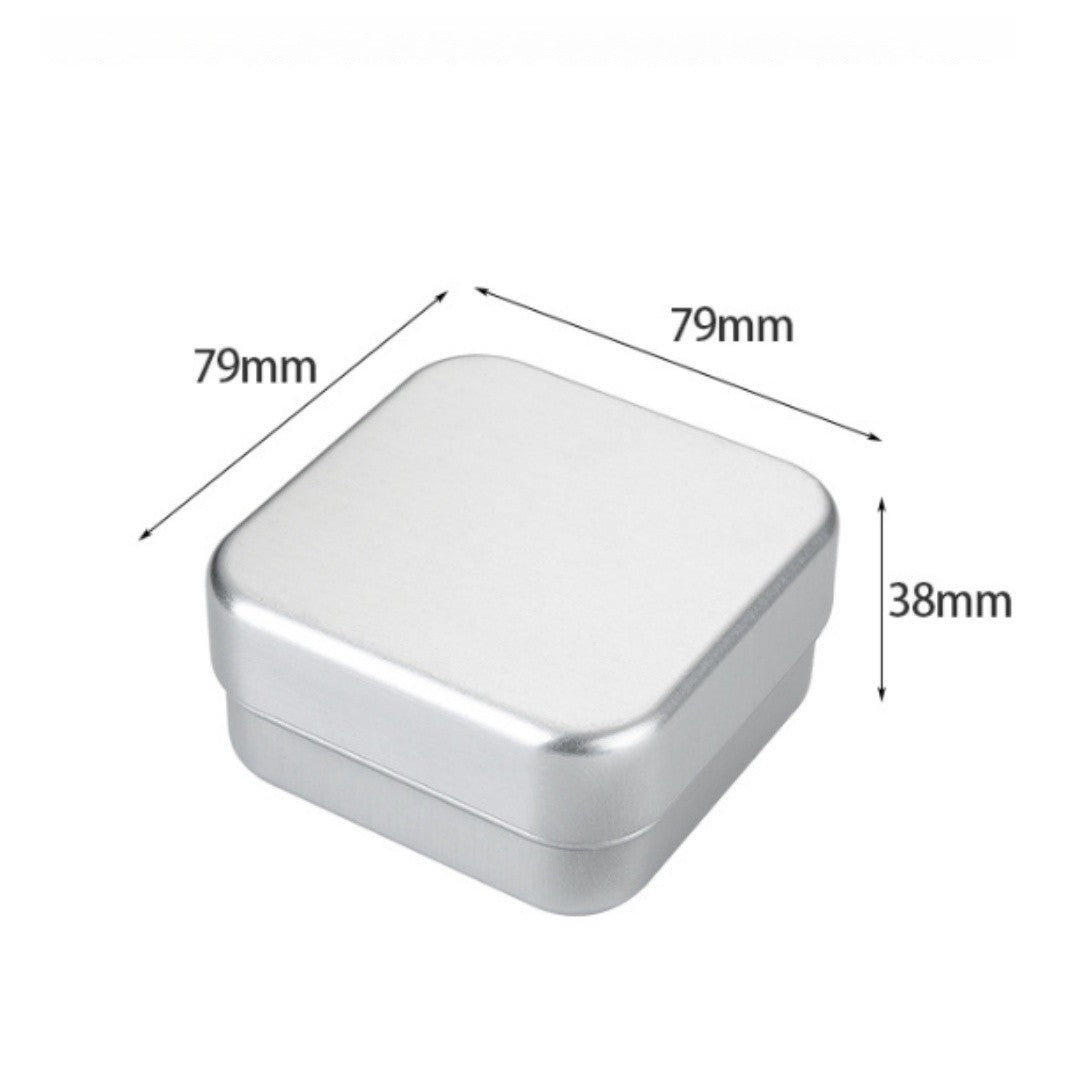 Aluminum Travel Bathroom Soap Box Tin Case Metal Holder Draining Tray Rustproof