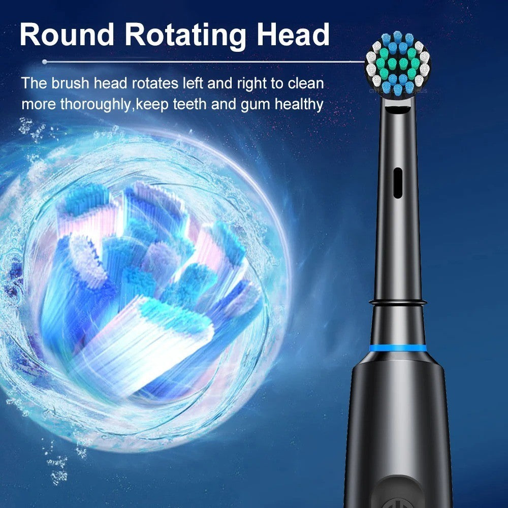 Deep Vitality Precision Clean Rechargeable Electric Toothbrush Timer Travel AU