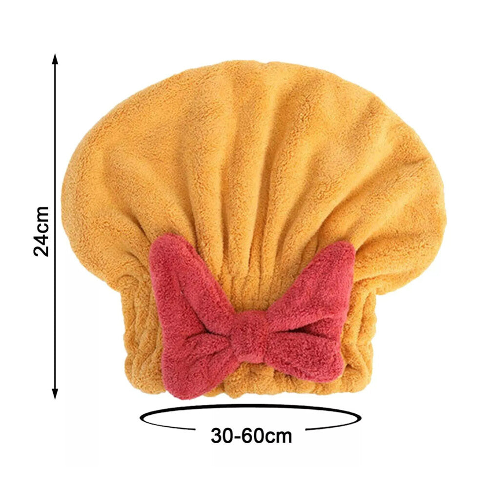 Super Absorbent Hair Towel Wrap For Wet Hair, Microfiber Cap Hair Drying Turban