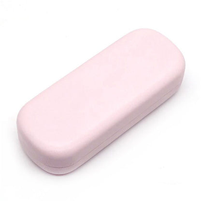Portable Eye Glasses Case Leather Hard Box Eyeglasses Spectacle Holder Storage