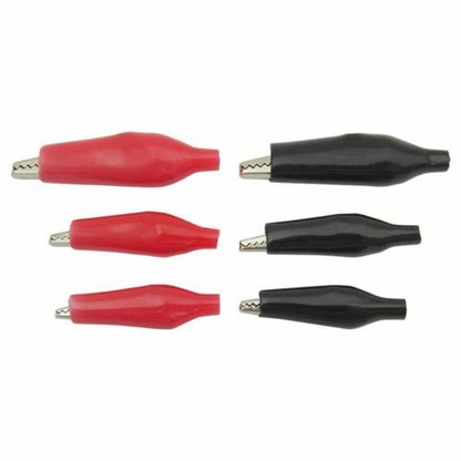 Small/Medium/Large Alligator Crocodile Clip Red&Black For Test Wire Connection