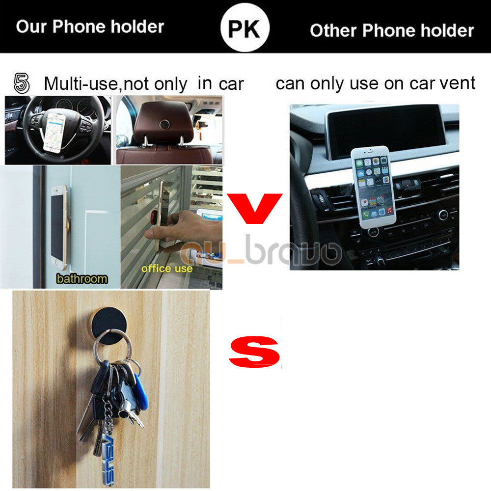 Universal Magnetic Magnet Dashboard Mobile Phone Holder Dash Car Mount Stand